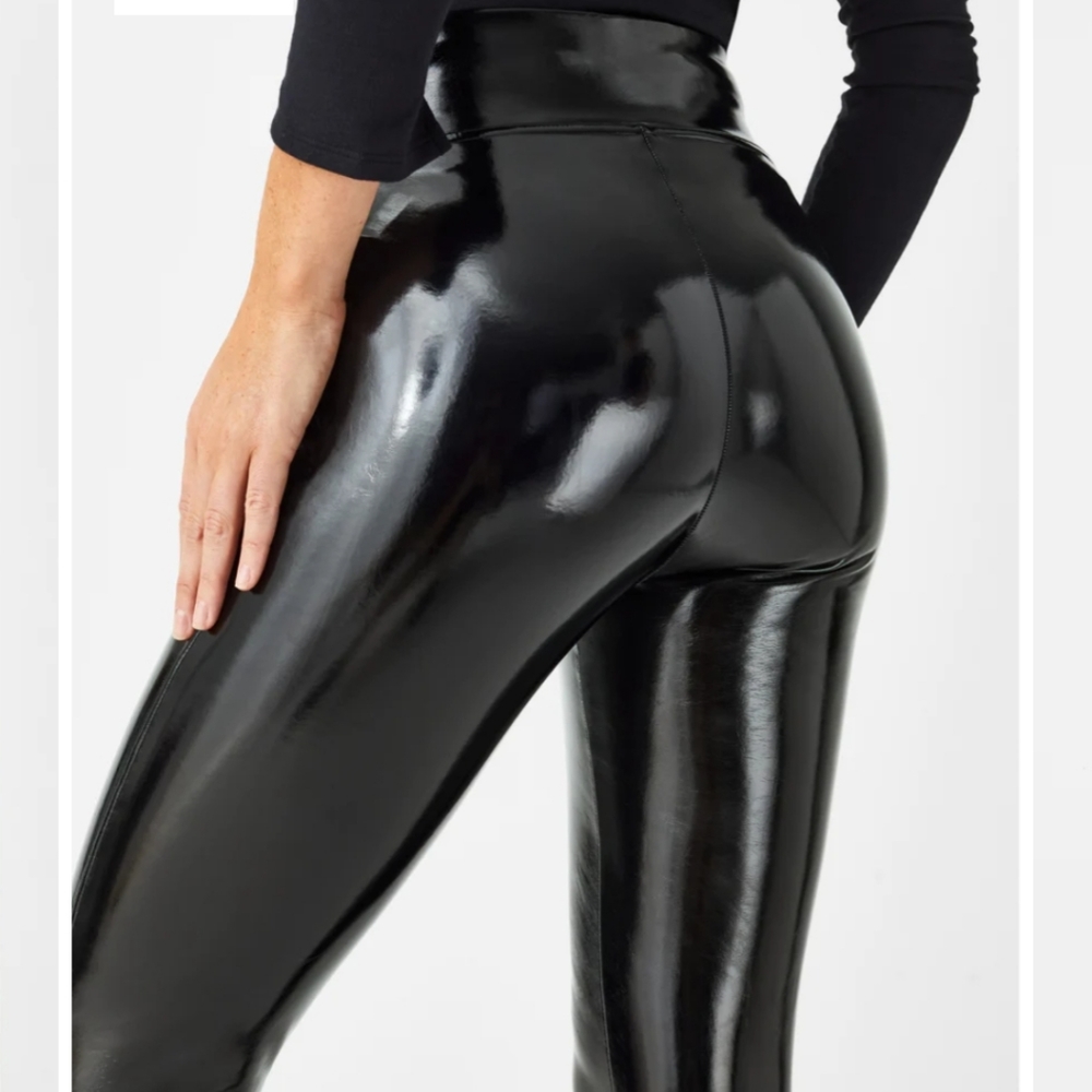 Spanx leather leggings